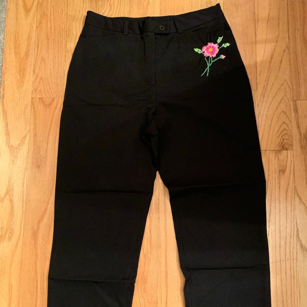 KENZO Women’s Golf Pants Embroidered M